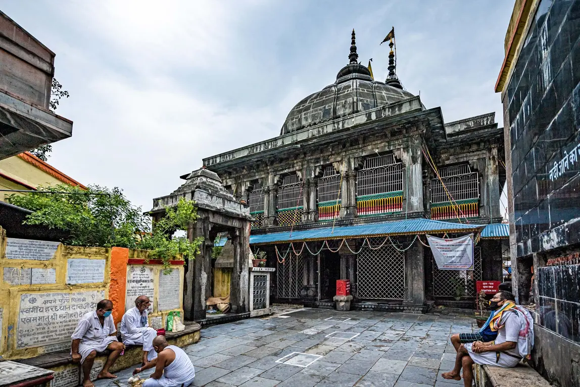 Vishnupad Temple Entrance Gates